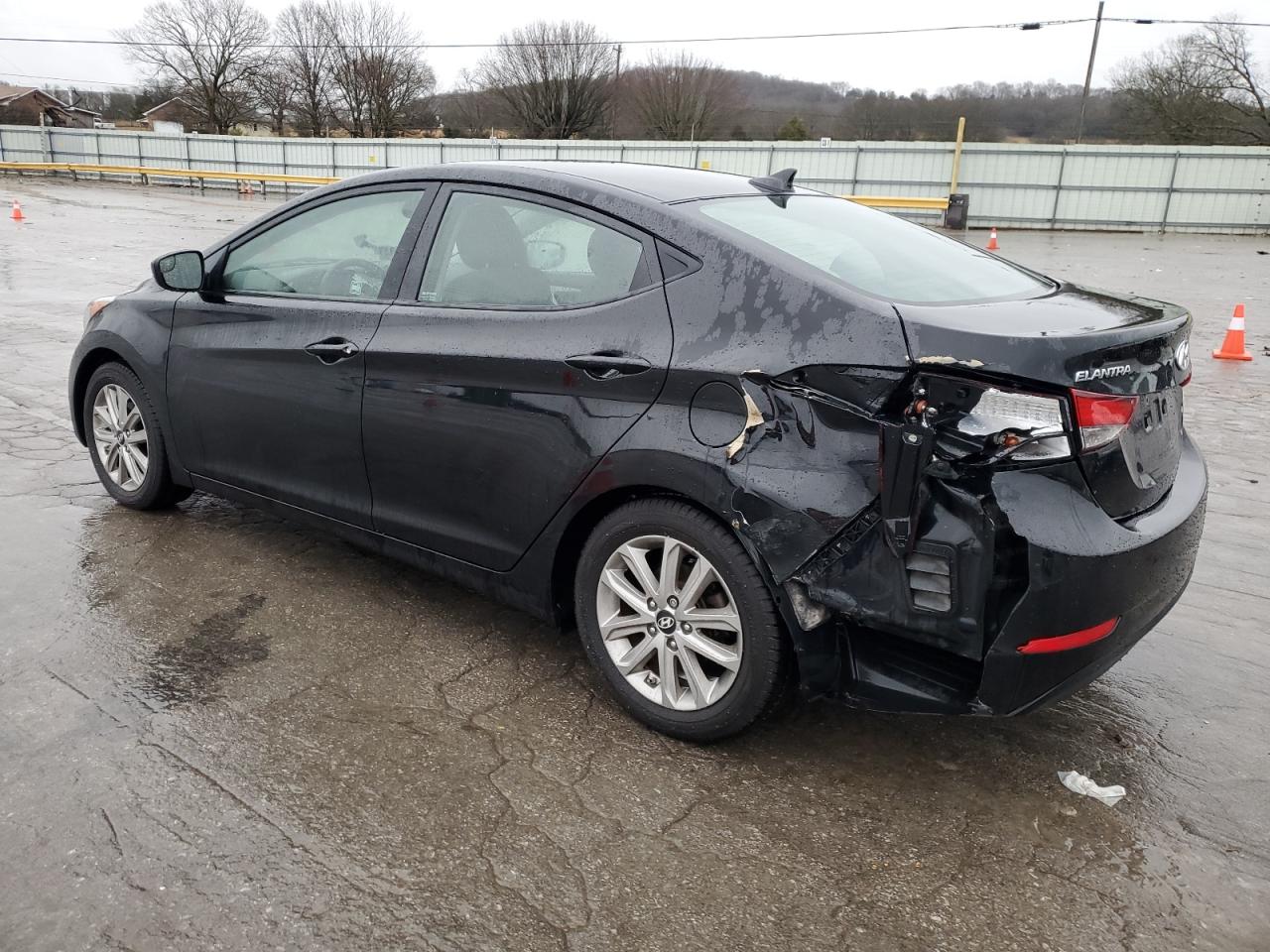 2015 Hyundai Elantra VIN 5NPDH4AE0FH603361 Copart auction photo, rear end damage thumbnail 2