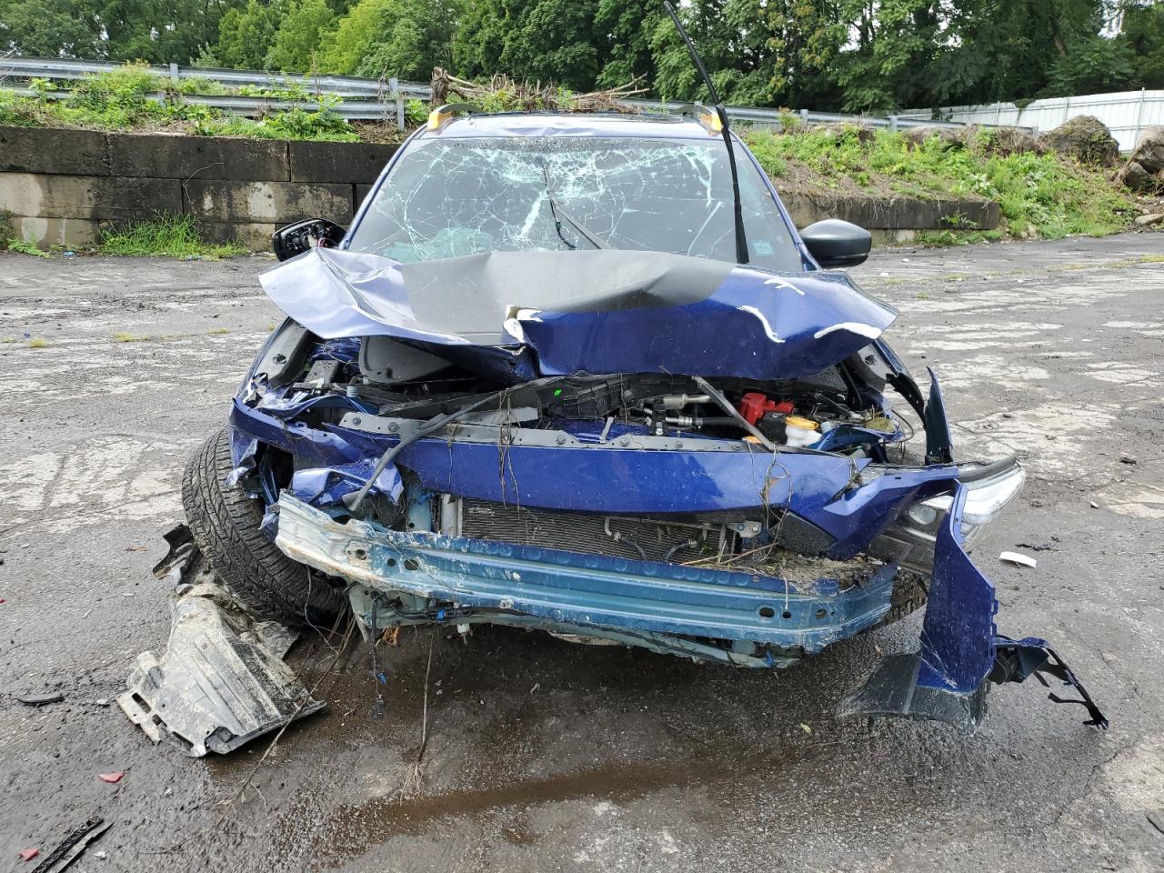 2024 Subaru XV VIN 4S4GUHU6XR3781309 Copart auction photo, all over damage thumbnail 5