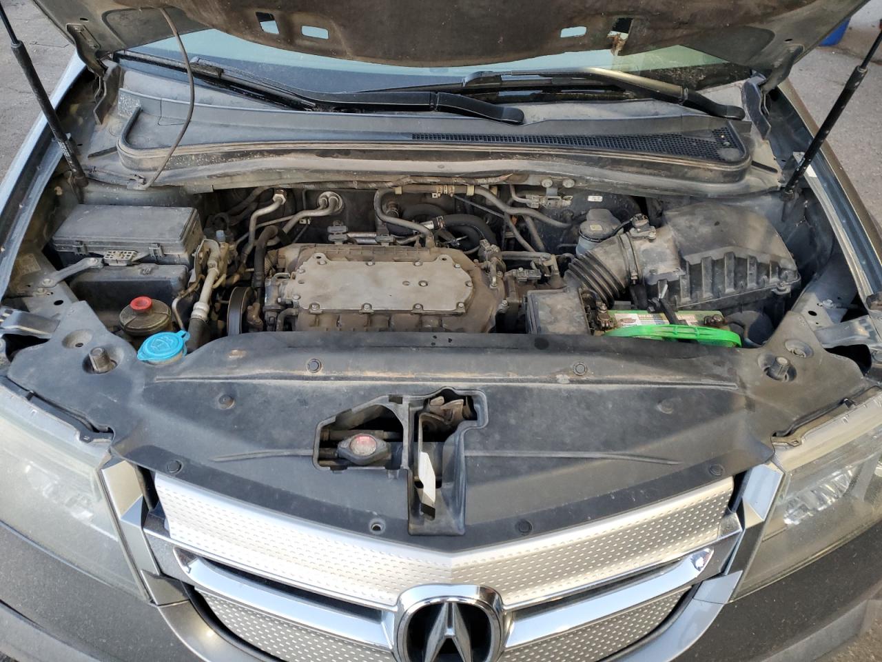 2008 Acura MDX VIN 2HNYD28428H516419 Copart auction photo, side / front end damage thumbnail 11