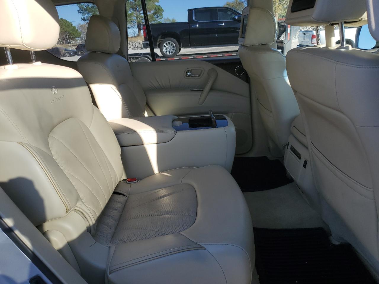 2012 Infiniti QX56 VIN JN8AZ2NE7C9017103 Copart auction photo, front end damage thumbnail 11