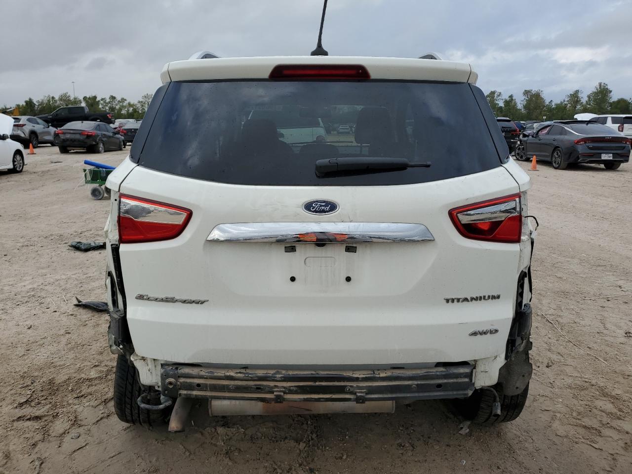 2020 Ford EcoSport VIN MAJ6S3KL2LC351403 Copart auction photo, rear end / side damage thumbnail 6