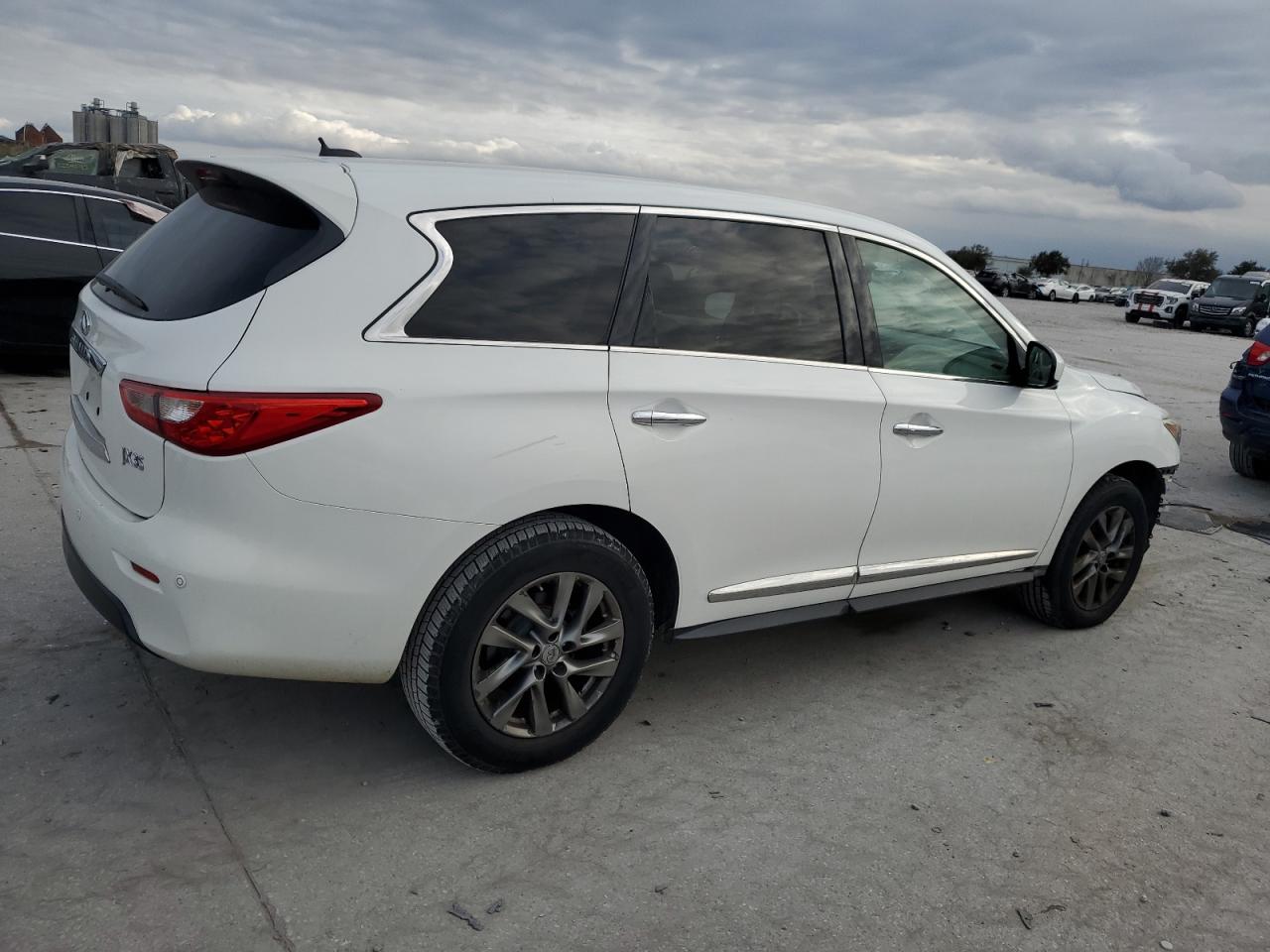 2013 Infiniti JX VIN 5N1AL0MN4DC338213 Copart auction photo, front end damage thumbnail 3