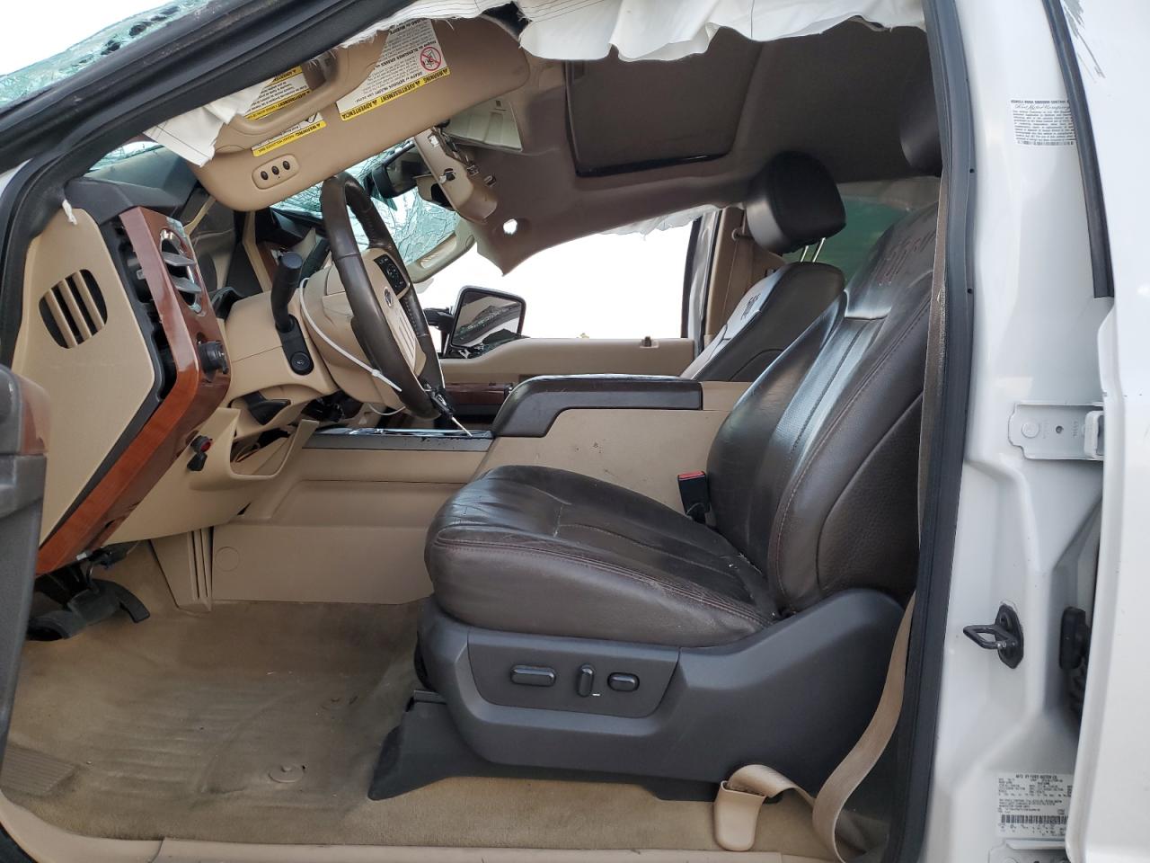 2016 Ford F350 VIN 1FT8W3BT2GEA26638 Copart auction photo, rollover / all over damage thumbnail 7