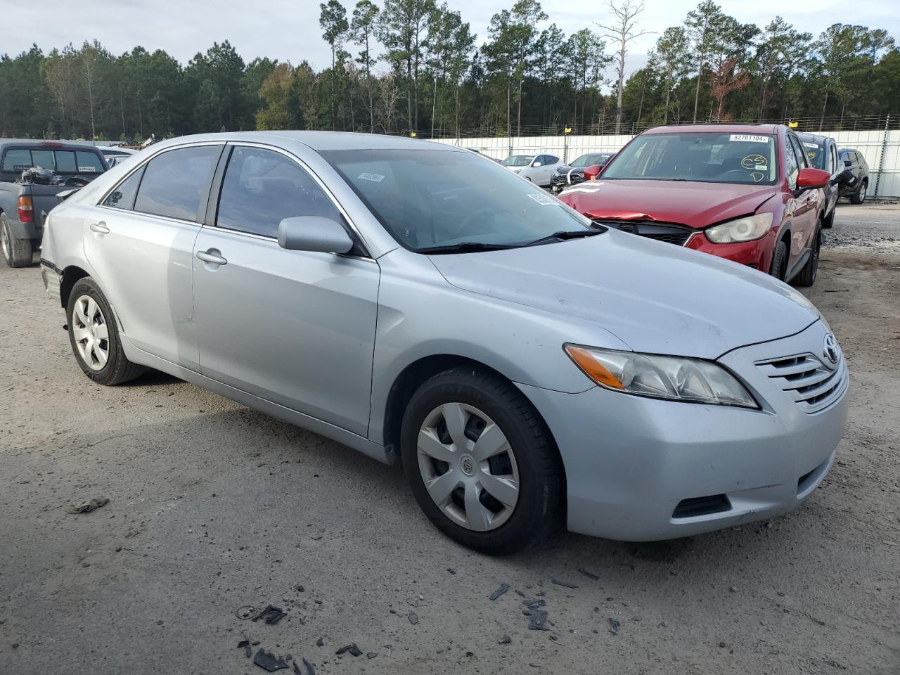 2007 Toyota Camry VIN 4T1BE46K87U084755 Copart auction photo, rear end damage thumbnail 4