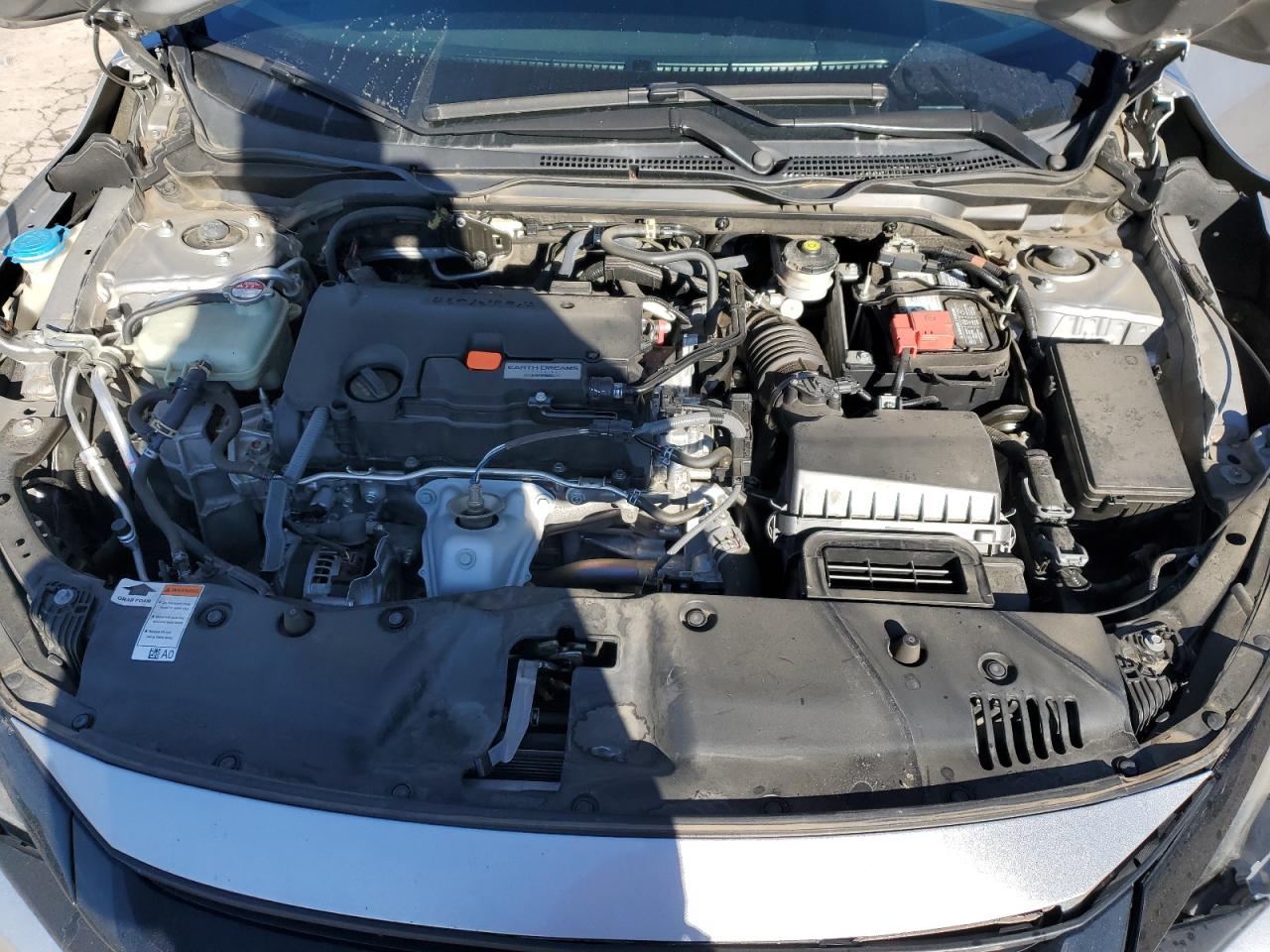 2020 Honda Civic VIN 19XFC2F67LE017270 Copart auction photo, front end / side damage thumbnail 12