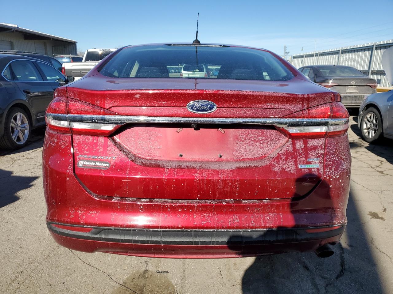 2018 Ford Fusion VIN 3FA6P0HD3JR238865 Copart auction photo, side / front end damage thumbnail 6