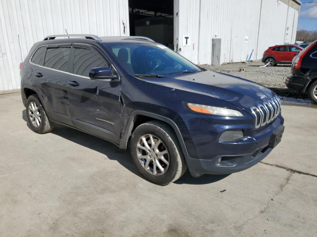 2015 Jeep Grand Cherokee VIN 1C4PJMCS7FW594835 Copart auction photo, side damage thumbnail 4