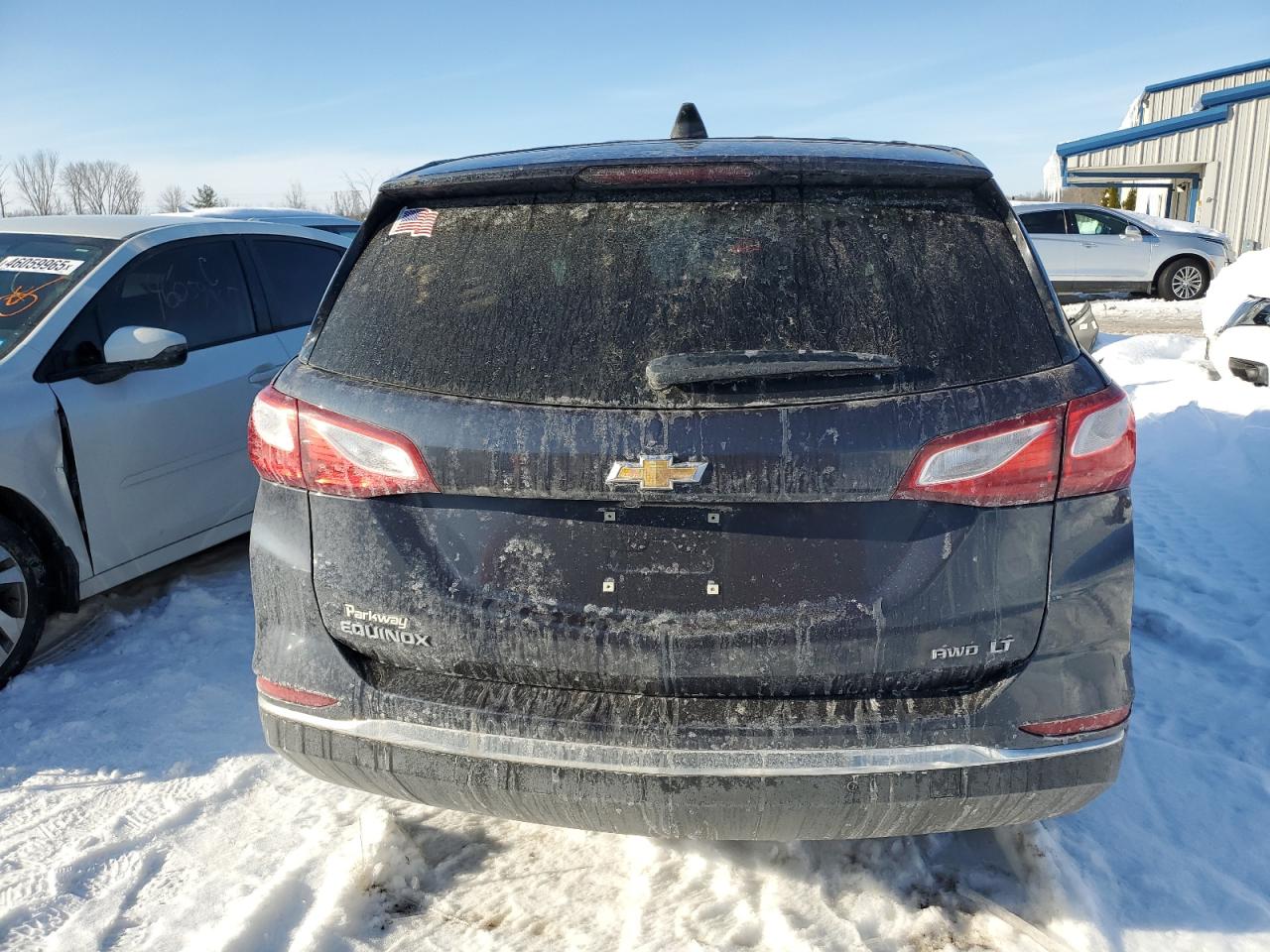 2019 Chevrolet Equinox VIN 3GNAXUEV9KL275603 Copart auction photo, front end damage thumbnail 6