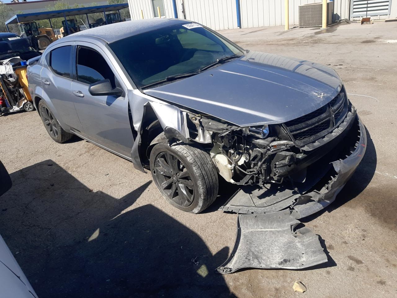 2014 Dodge Avenger VIN 1C3CDZAB8EN183006 Copart auction photo, front end damage thumbnail 4