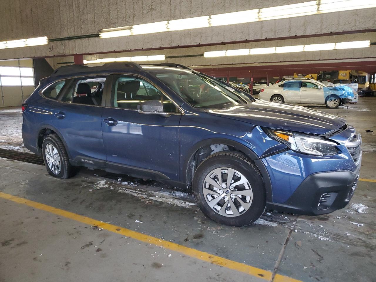 2020 Subaru Legacy VIN 4S4BTAAC5L3266353 Copart auction photo, front end / side damage thumbnail 4