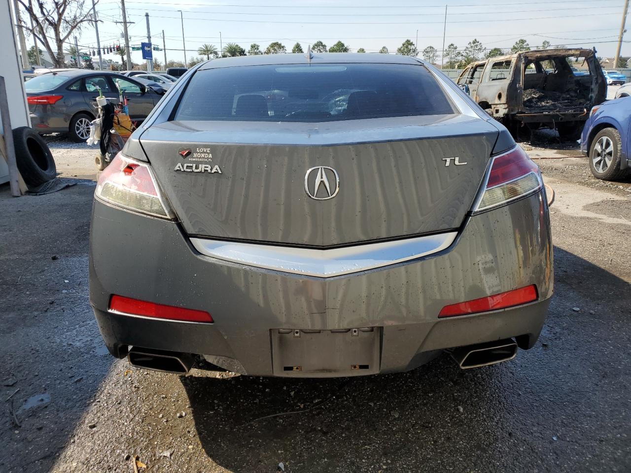 2010 Acura TL VIN 19UUA8F20AA002267 Copart auction photo, front end damage thumbnail 6