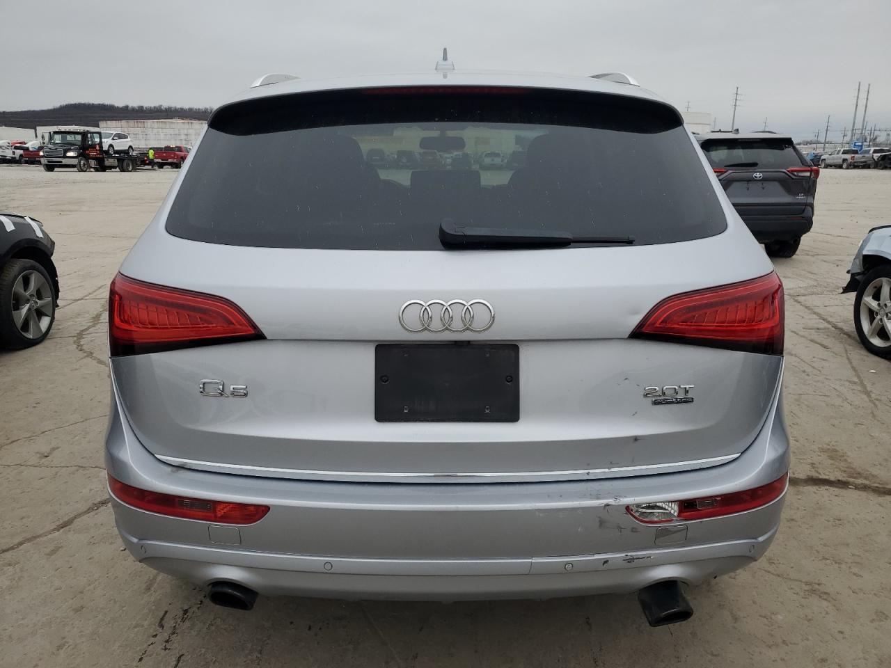 2016 Audi Q5 VIN WA1L2AFP4GA068513 Copart auction photo, rear end / minor dent/scratches damage thumbnail 6