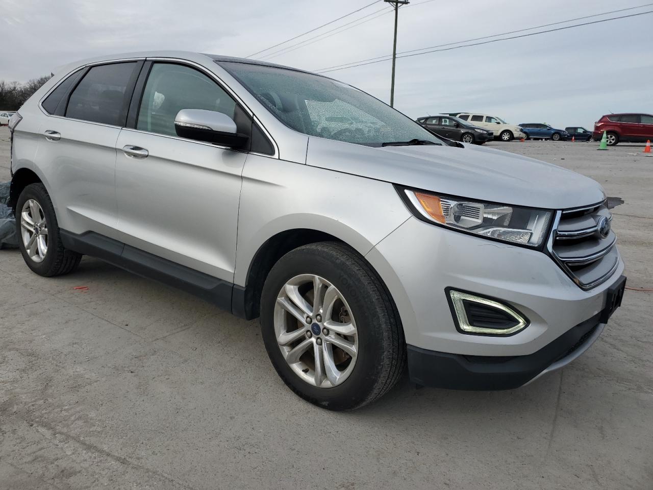 2015 Ford Edge VIN 2FMTK4J83FBB54305 Copart auction photo, rear end damage thumbnail 4
