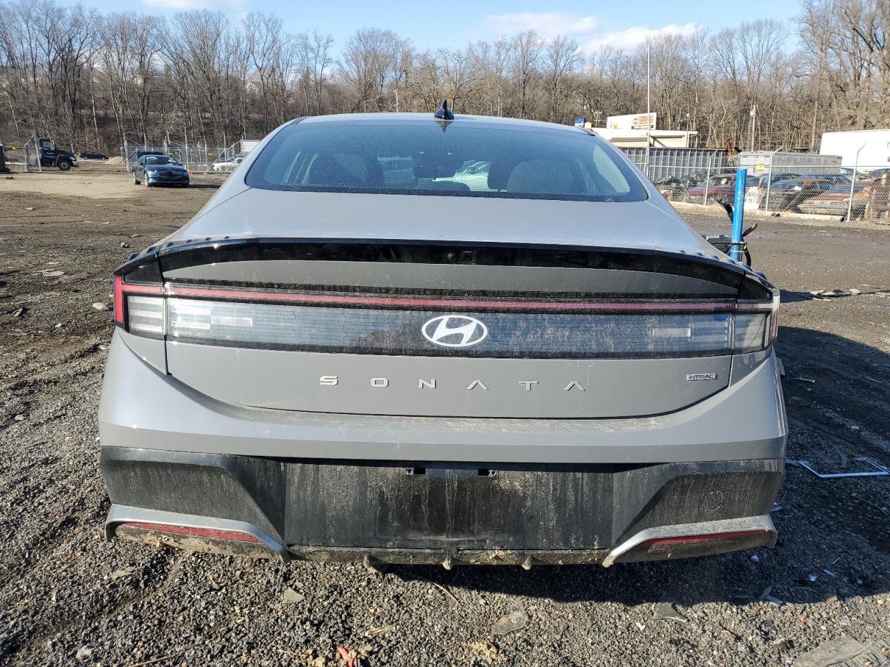 2024 Hyundai Sonata VIN KMHL64JA3RA367780 Copart auction photo, side / front end damage thumbnail 6