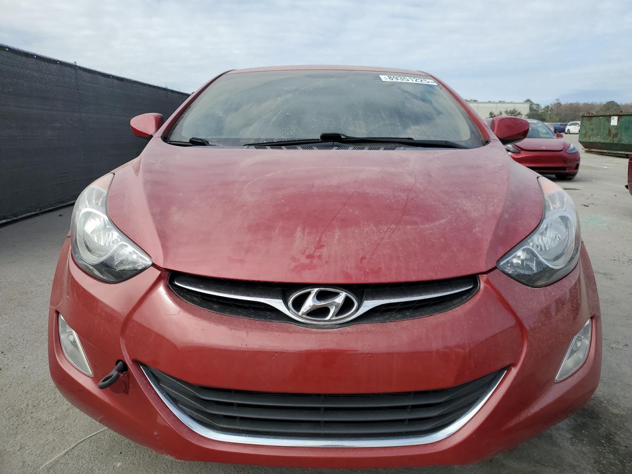 2013 Hyundai Elantra VIN KMHDH4AE3DU939858 Copart auction photo, minor dent/scratches damage thumbnail 5