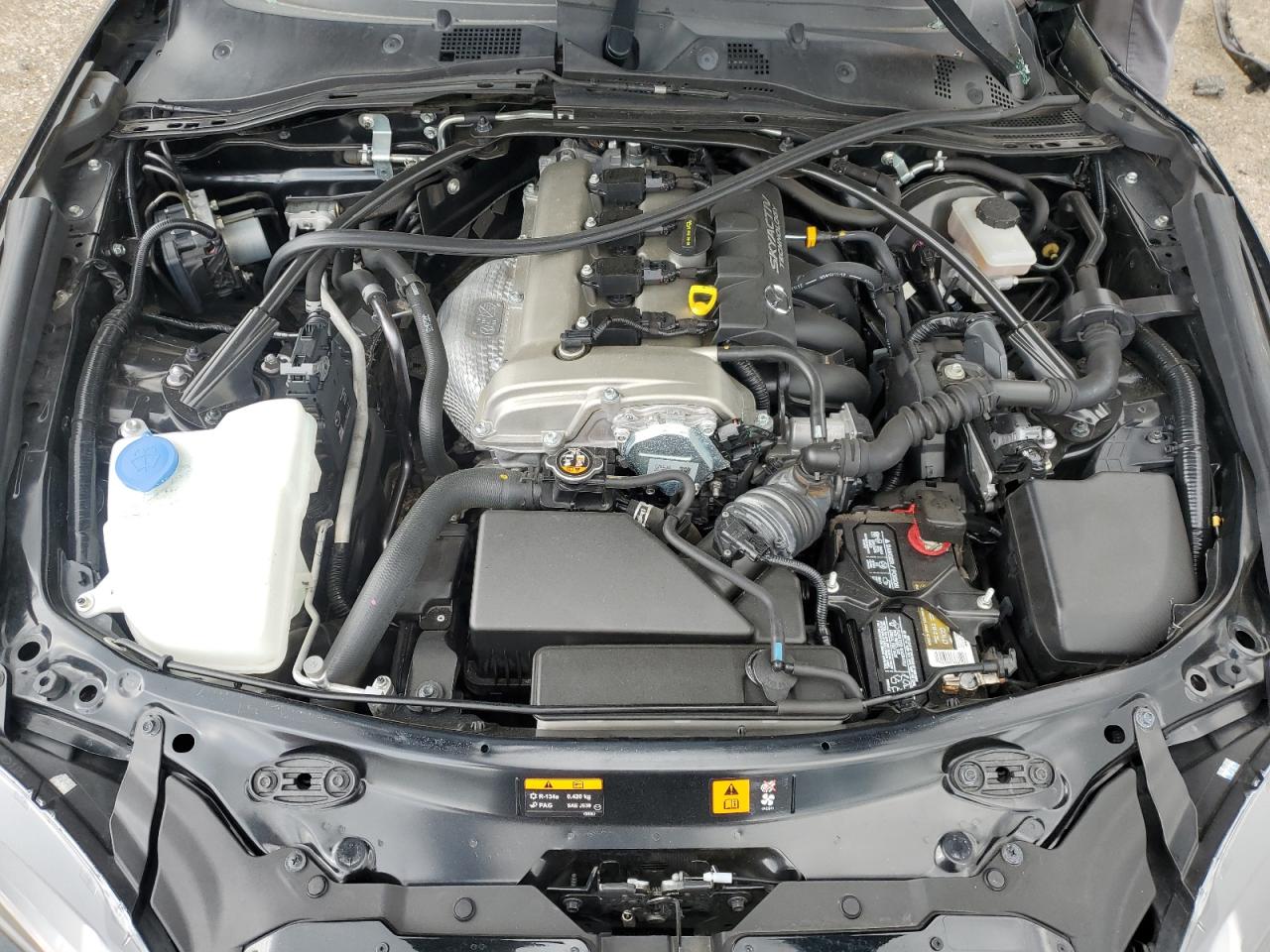 2016 Mazda MX-5 VIN JM1NDAC79G0111438 Copart auction photo, side / front end damage thumbnail 12