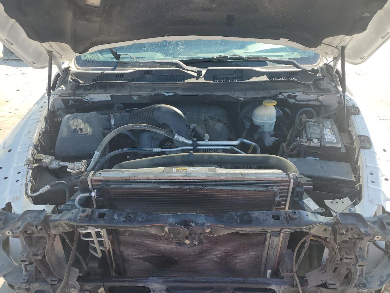 2017 RAM 1500 VIN 1C6RR6FT0HS847013 Copart auction photo, front end damage thumbnail 11