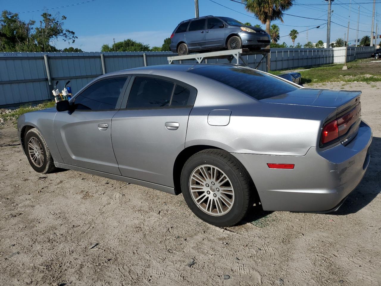 2014 Dodge Charger VIN 2C3CDXBGXEH174721 Copart auction photo, front end damage thumbnail 2