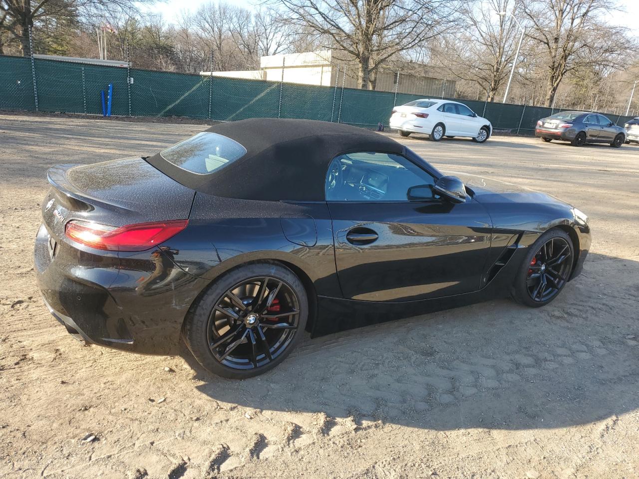 2024 BMW Z4 VIN WBAHF9C04RWY35589 Copart auction photo, rear end / side damage thumbnail 3