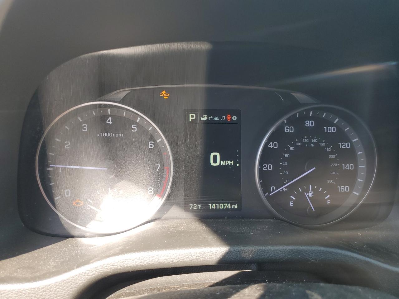 2017 Hyundai Elantra VIN 5NPD84LF2HH086296 Copart auction photo, front end damage thumbnail 9