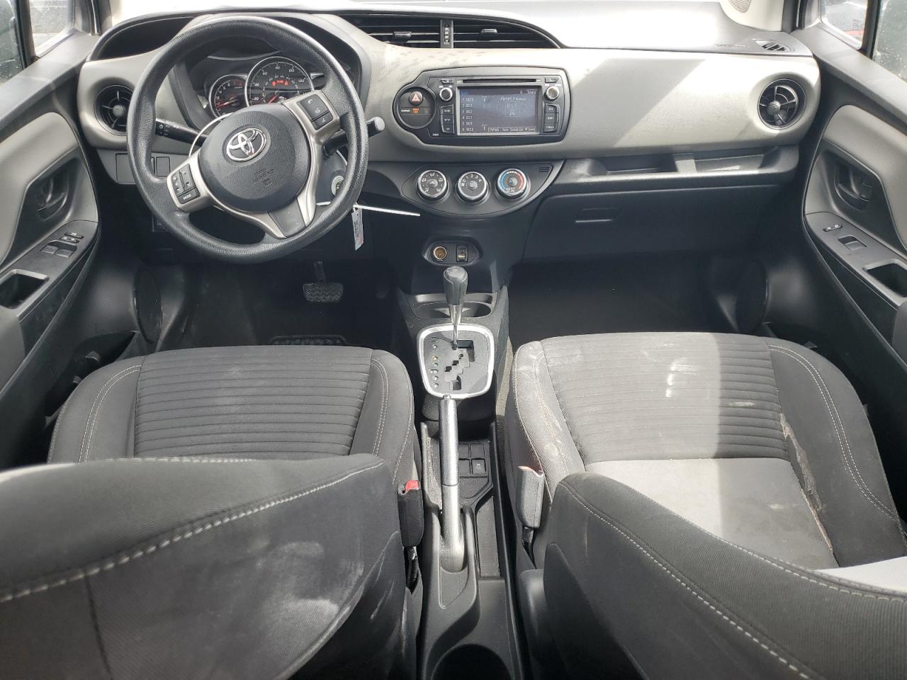 2018 Toyota Yaris VIN VNKJTUD39JA092008 Copart auction photo, front end / rear end damage thumbnail 8