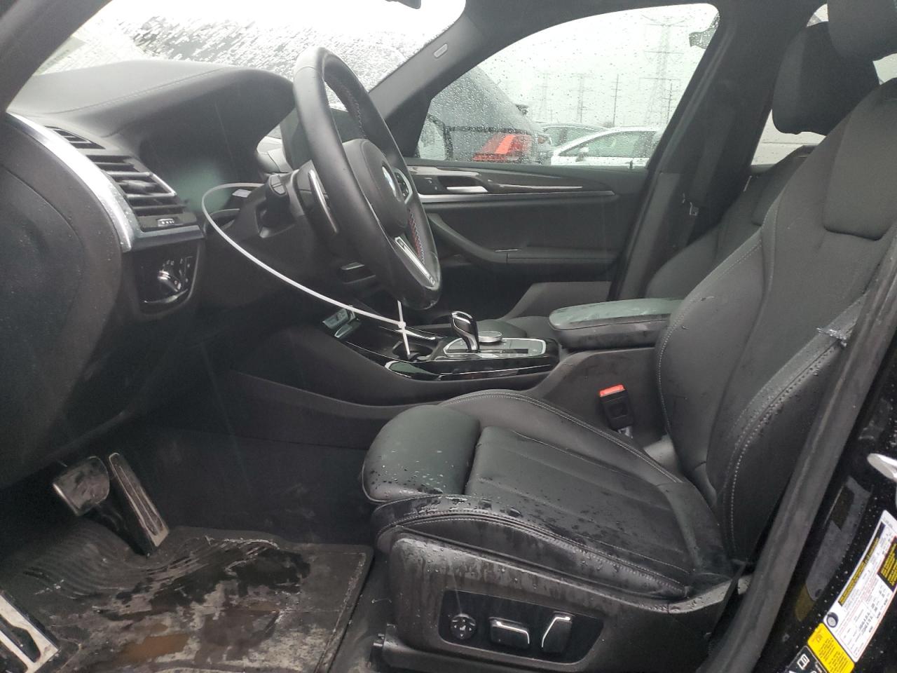 2024 BMW X3 M VIN 5UX83DP02R9U91315 Copart auction photo, front end / side damage thumbnail 7