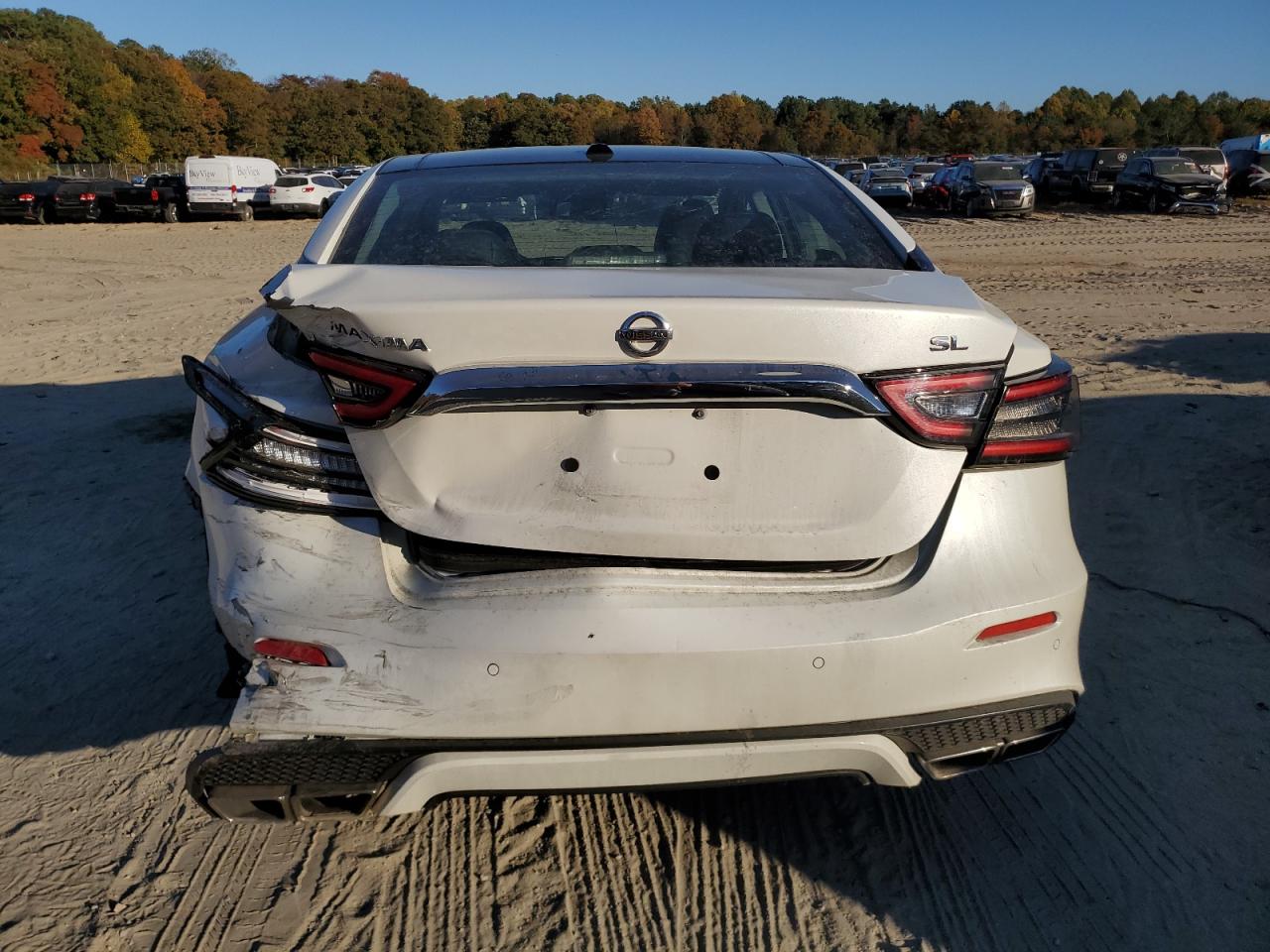 2020 Nissan Maxima VIN 1N4AA6DV8LC380014 Copart auction photo, rear end / minor dent/scratches damage thumbnail 6
