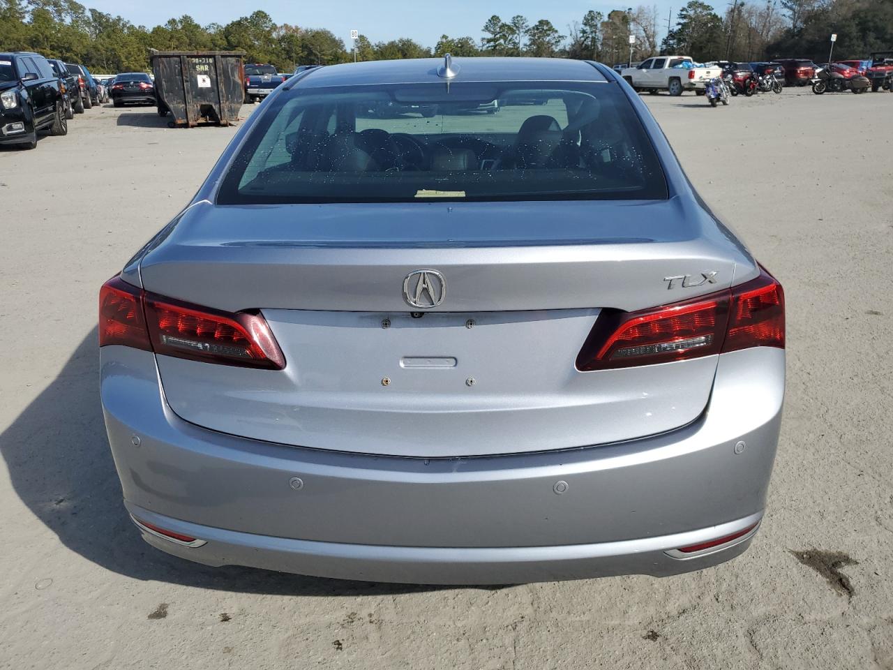 2015 Acura TLX VIN 19UUB2F79FA017234 Copart auction photo, rear end damage thumbnail 6