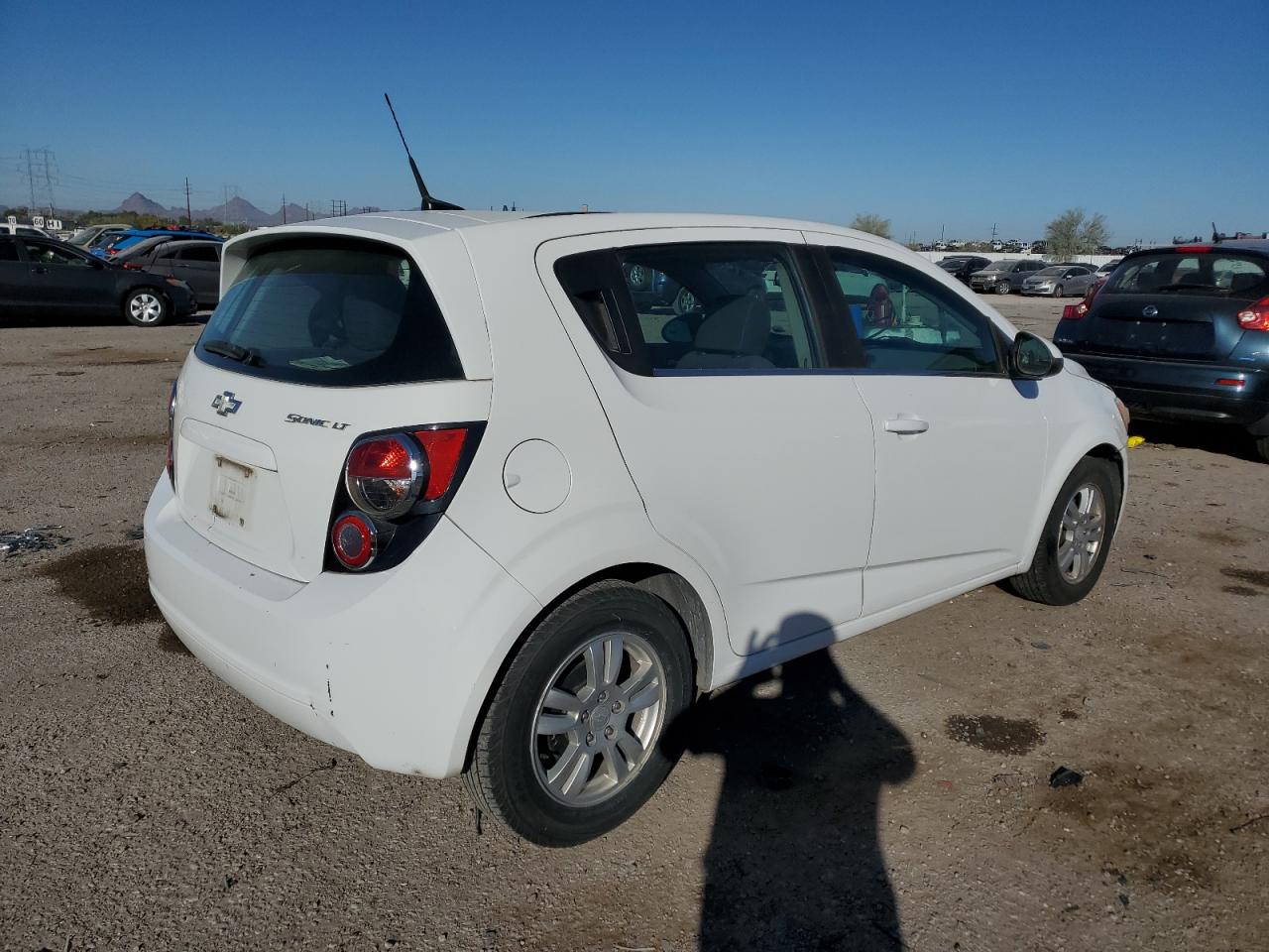 2013 Chevrolet Sonic VIN 1G1JC6SH0D4119966 Copart auction photo, front end damage thumbnail 3