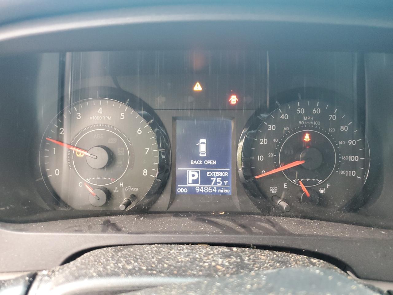 2015 Toyota Sienna VIN 5TDKK3DC1FS603831 Copart auction photo, all over damage thumbnail 9