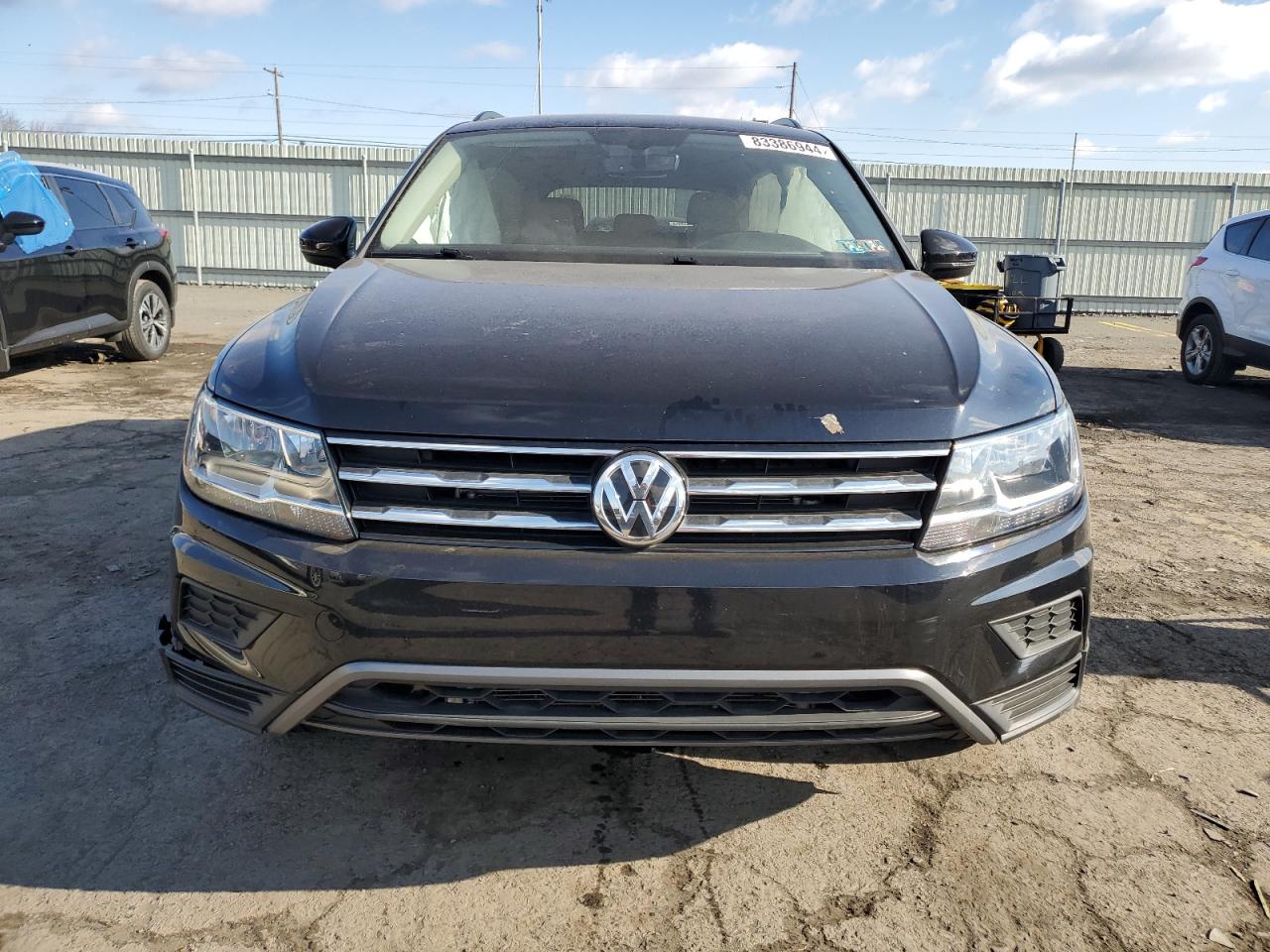 2021 Volkswagen Tiguan VIN 3VV2B7AX9MM090535 Copart auction photo, rear end / mechanical damage thumbnail 5