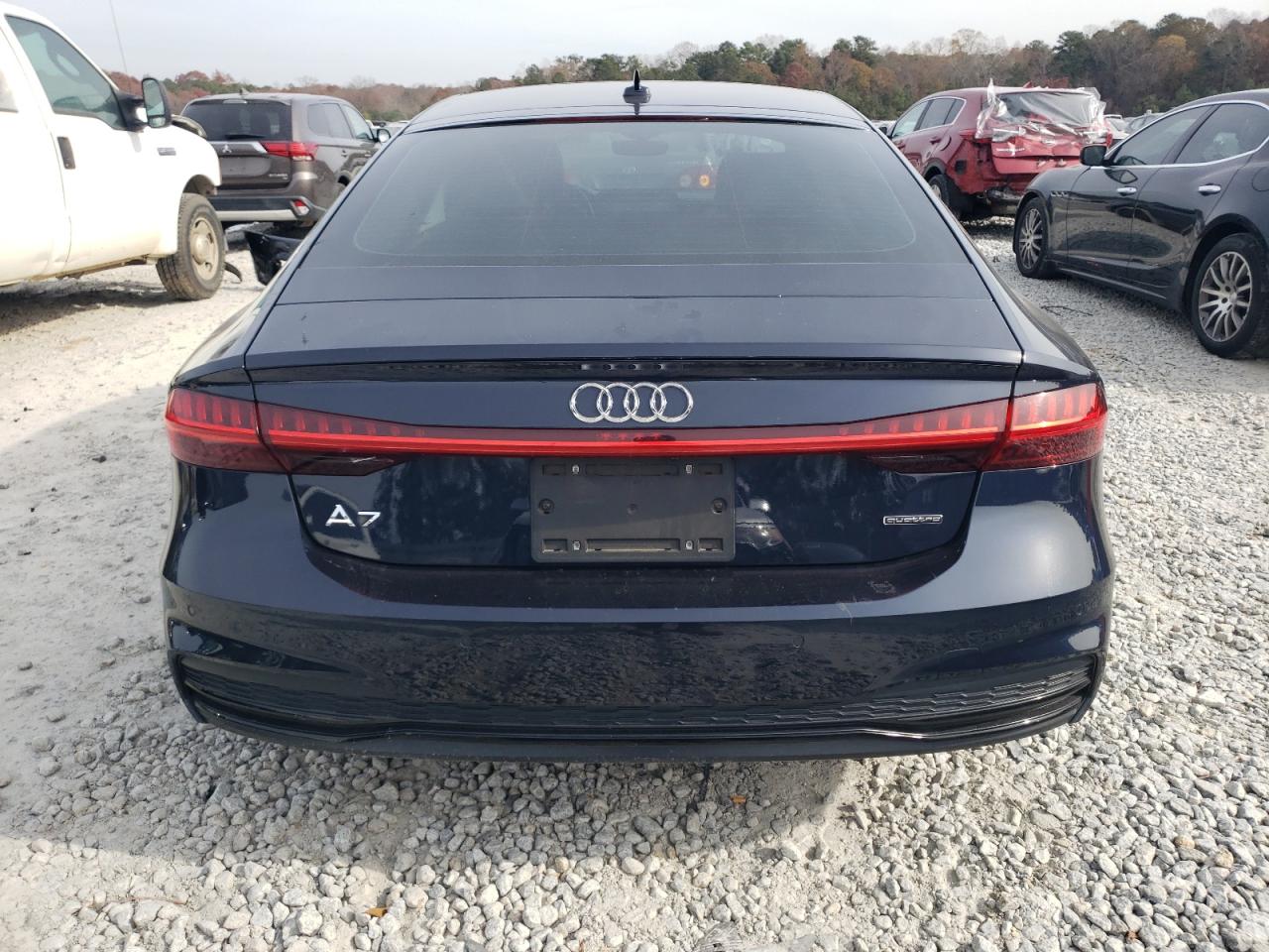 2022 Audi A7 VIN WAUV2BF26NN037484 Copart auction photo, front end / minor dent/scratches damage thumbnail 6