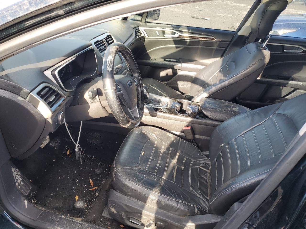 2014 Ford Fusion VIN 3FA6P0HD7ER246909 Copart auction photo, rear end damage thumbnail 7