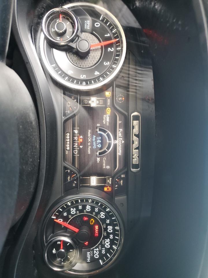 2020 RAM 1500 VIN 1C6RREFG2LN338139 Copart auction photo, front end / undercarriage damage thumbnail 9