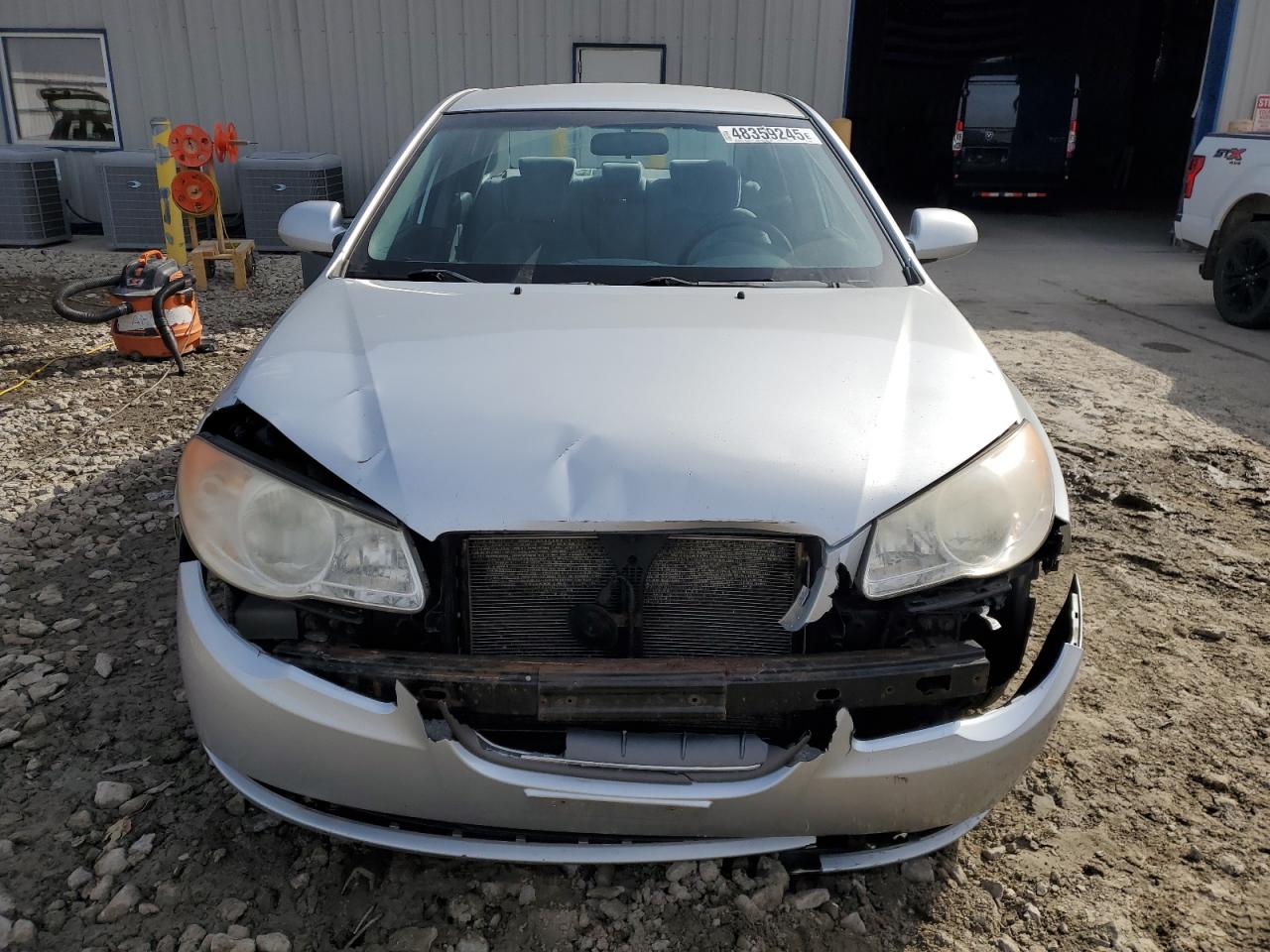 2009 Hyundai Elantra VIN KMHDU46D29U690066 Copart auction photo, front end damage thumbnail 5