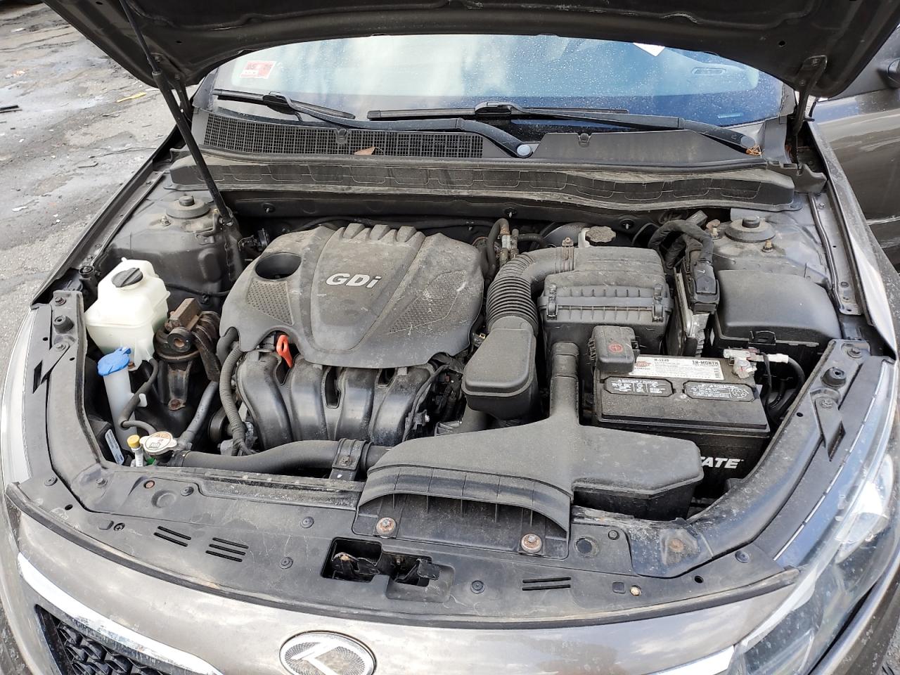 2013 KIA Optima VIN 5XXGN4A7XDG245217 Copart auction photo, side damage thumbnail 11