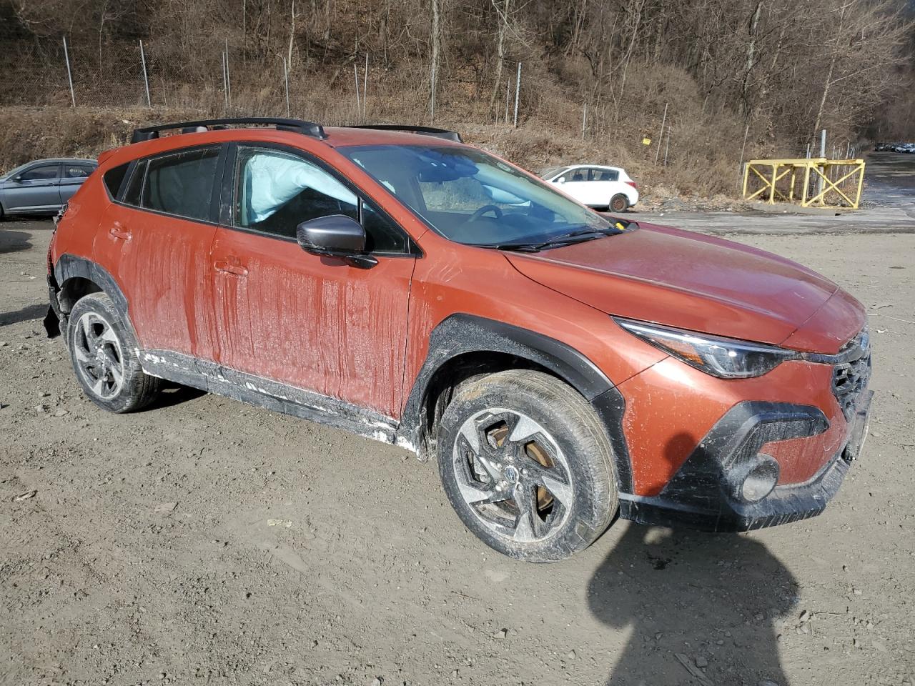 2024 Subaru XV VIN 4S4GUHL64R3792551 Copart auction photo, all over / side damage thumbnail 4