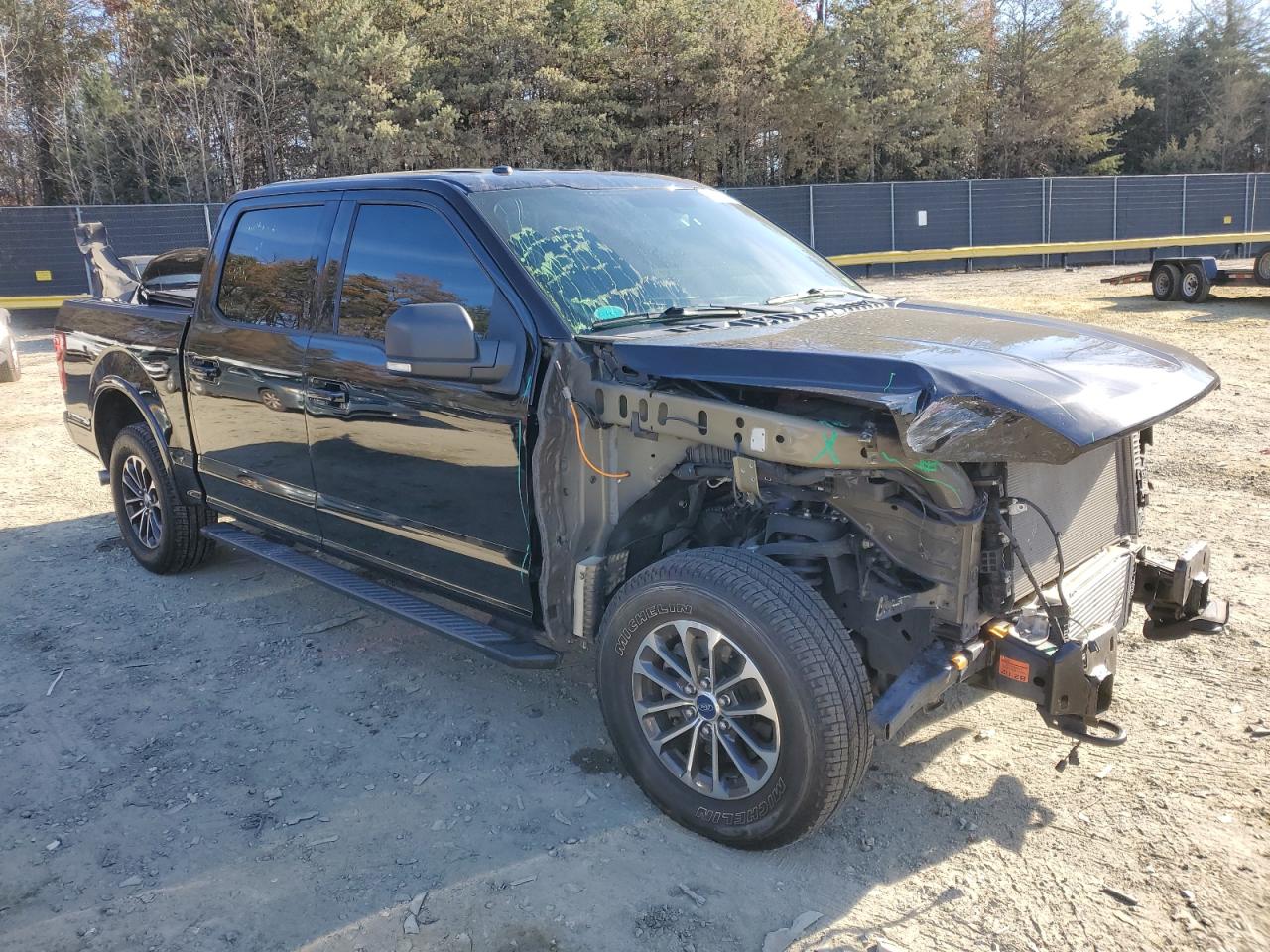 2018 Ford F-150 VIN 1FTEW1EGXJFB40068 Copart auction photo, front end damage thumbnail 4