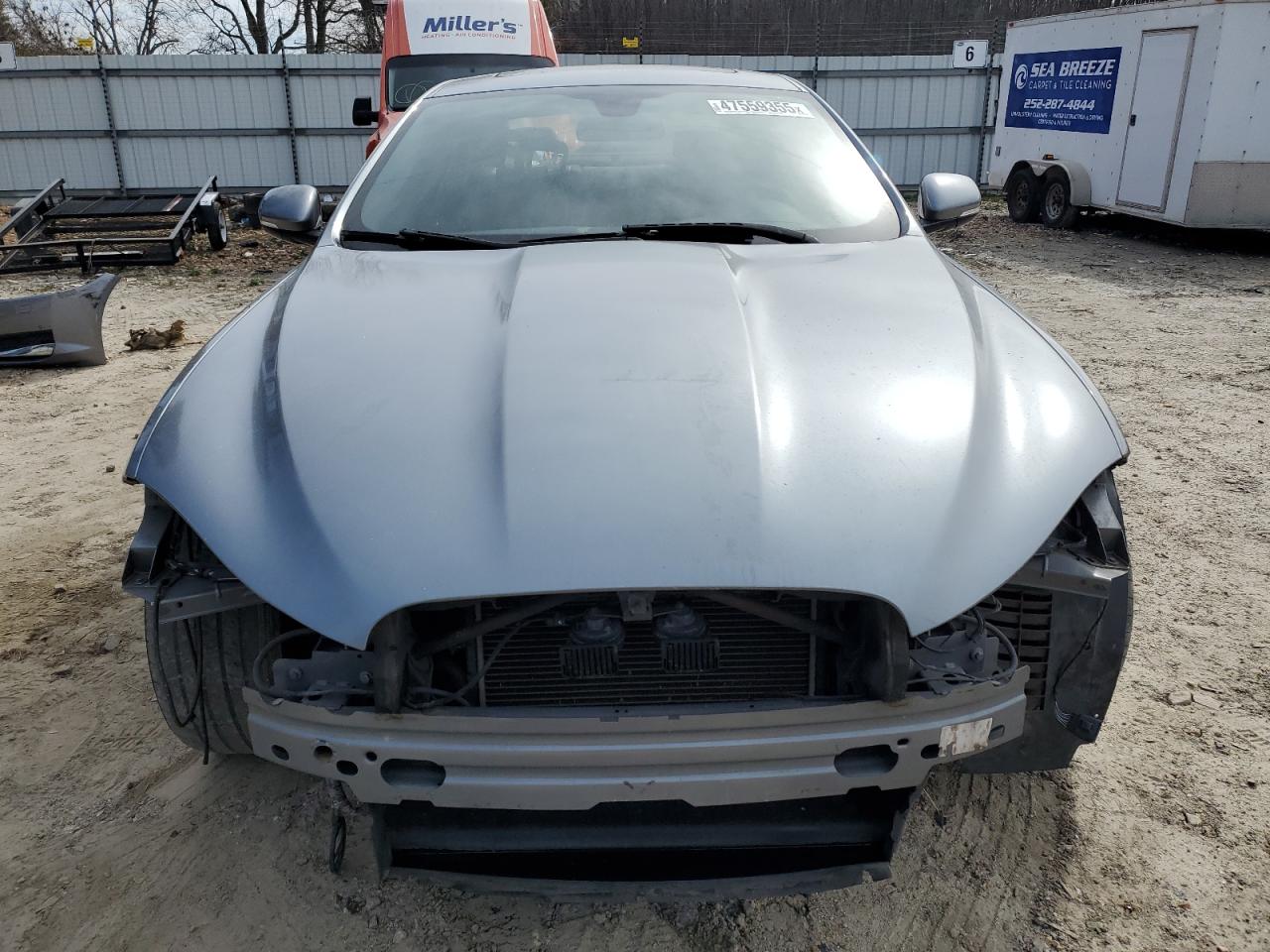 2014 Jaguar XF VIN SAJWA0EX7E8U27912 Copart auction photo, front end / minor dent/scratches damage thumbnail 5