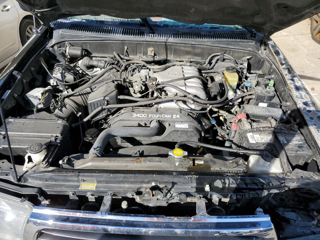 1999 Toyota 4Runner VIN JT3HN87R4X9027977 Copart auction photo, rollover damage thumbnail 12