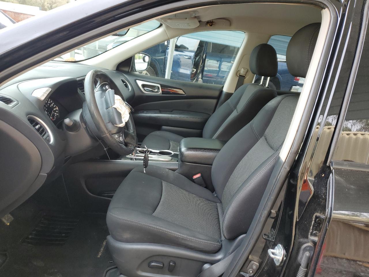 2018 Nissan Pathfinder VIN 5N1DR2MN5JC660300 Copart auction photo, front end / side damage thumbnail 7