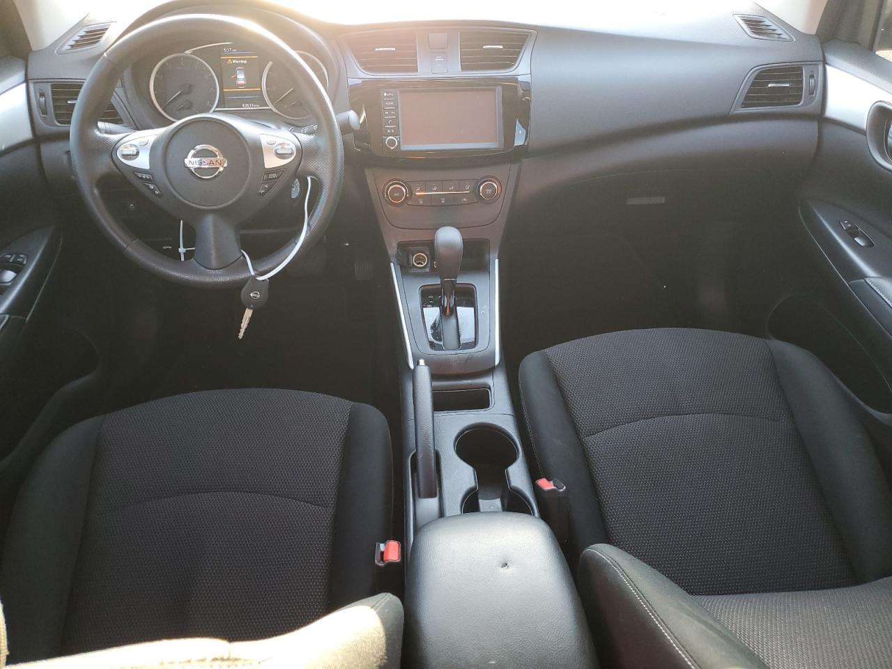 2019 Nissan Sentra VIN 3N1AB7AP7KY388083 Copart auction photo, rear end damage thumbnail 8