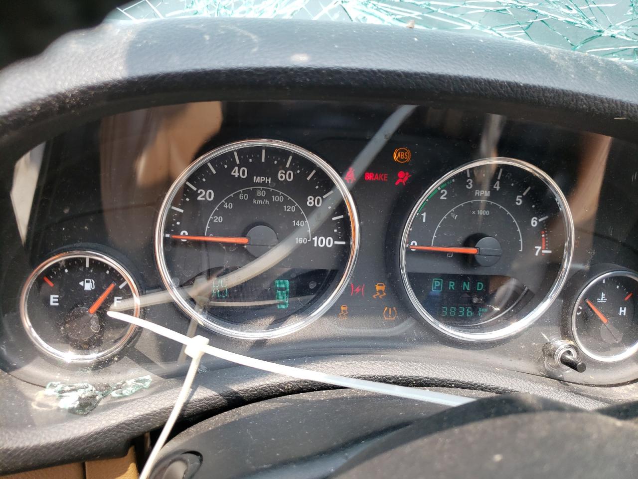 2017 Jeep Wrangler VIN 1C4BJWEG4HL700371 Copart auction photo, all over / undercarriage damage thumbnail 9