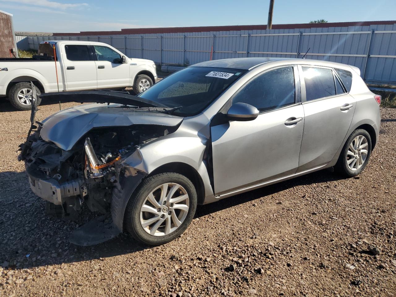 2012 Mazda 3 VIN JM1BL1L75C1601983