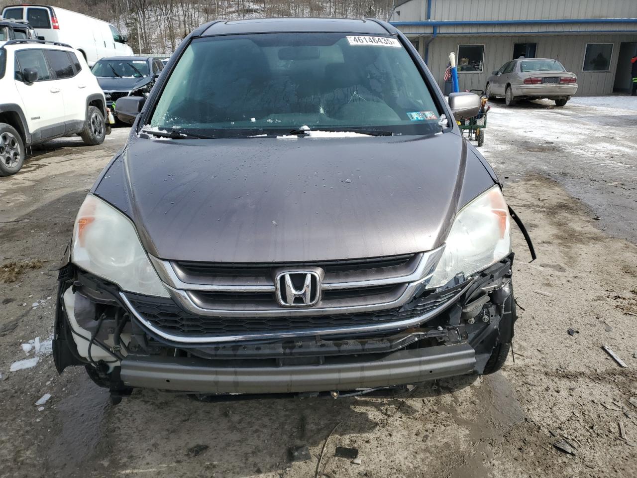 2011 Honda CR-V VIN 5J6RE4H78BL073436 Copart auction photo, front end / side damage thumbnail 5