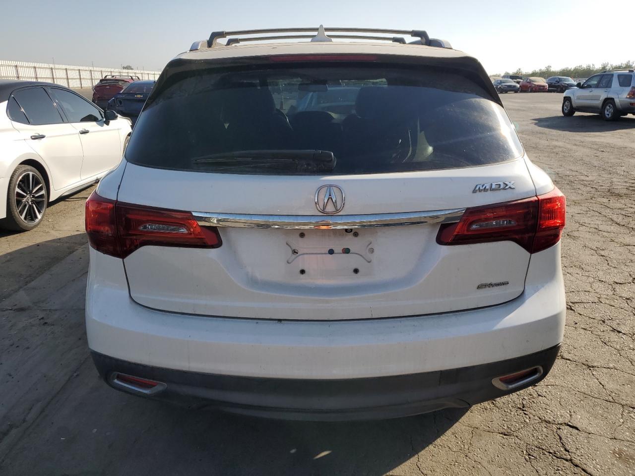 2014 Acura MDX VIN 5FRYD4H6XEB016060 Copart auction photo, front end damage thumbnail 6