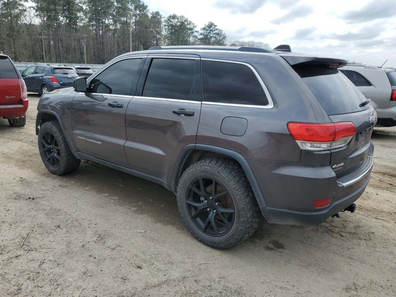 2015 Jeep Grand Cherokee VIN 1C4RJFBG5FC653853 Copart auction photo, front end damage thumbnail 2