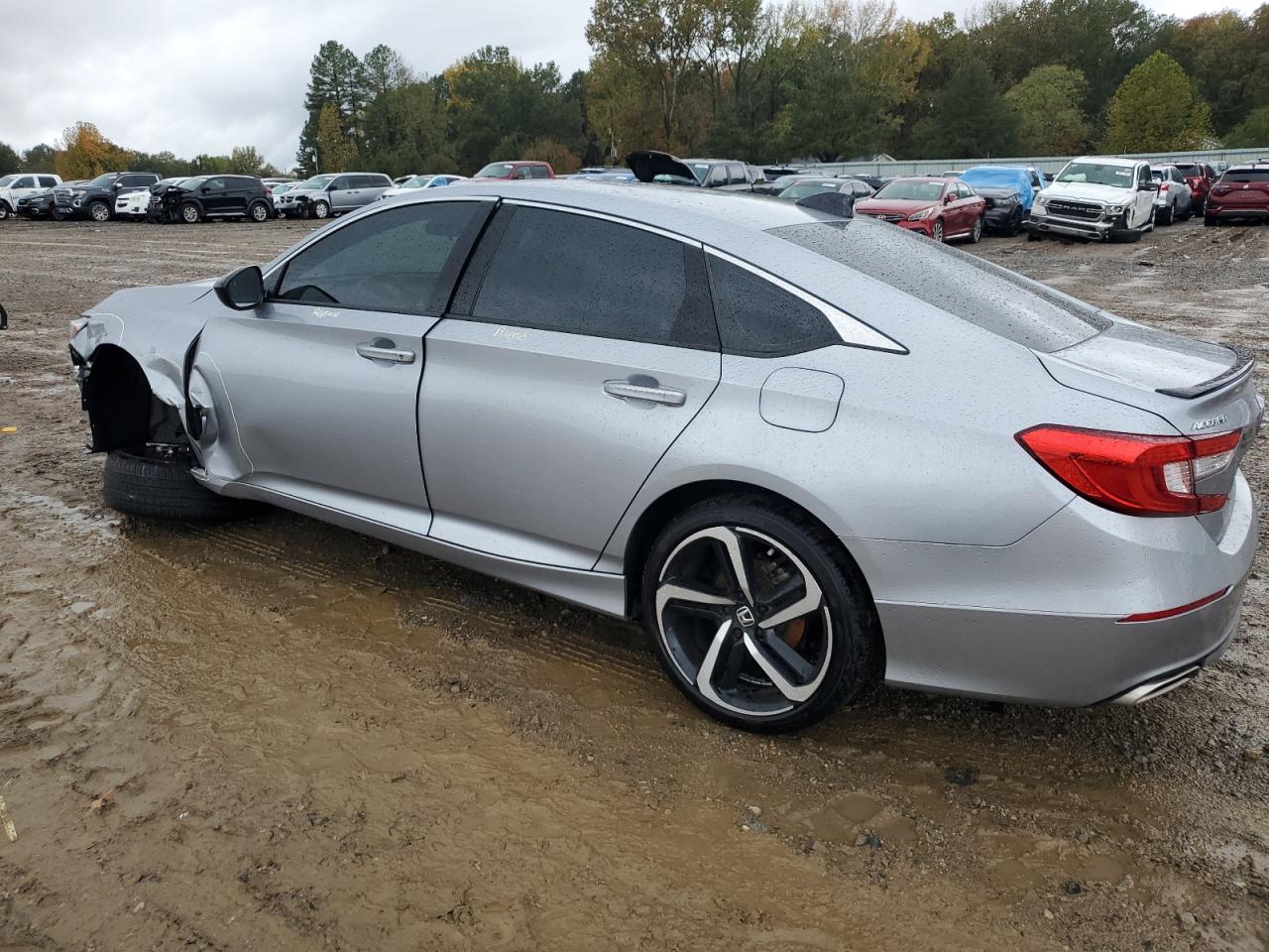 2021 Honda Accord VIN 1HGCV2F30MA011710 Copart auction photo, front end / undercarriage damage thumbnail 2