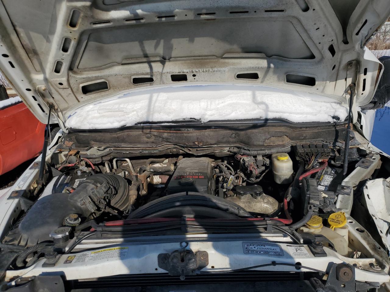 2007 Dodge RAM VIN 3D6WH46A07G710039 Copart auction photo, front end damage thumbnail 11