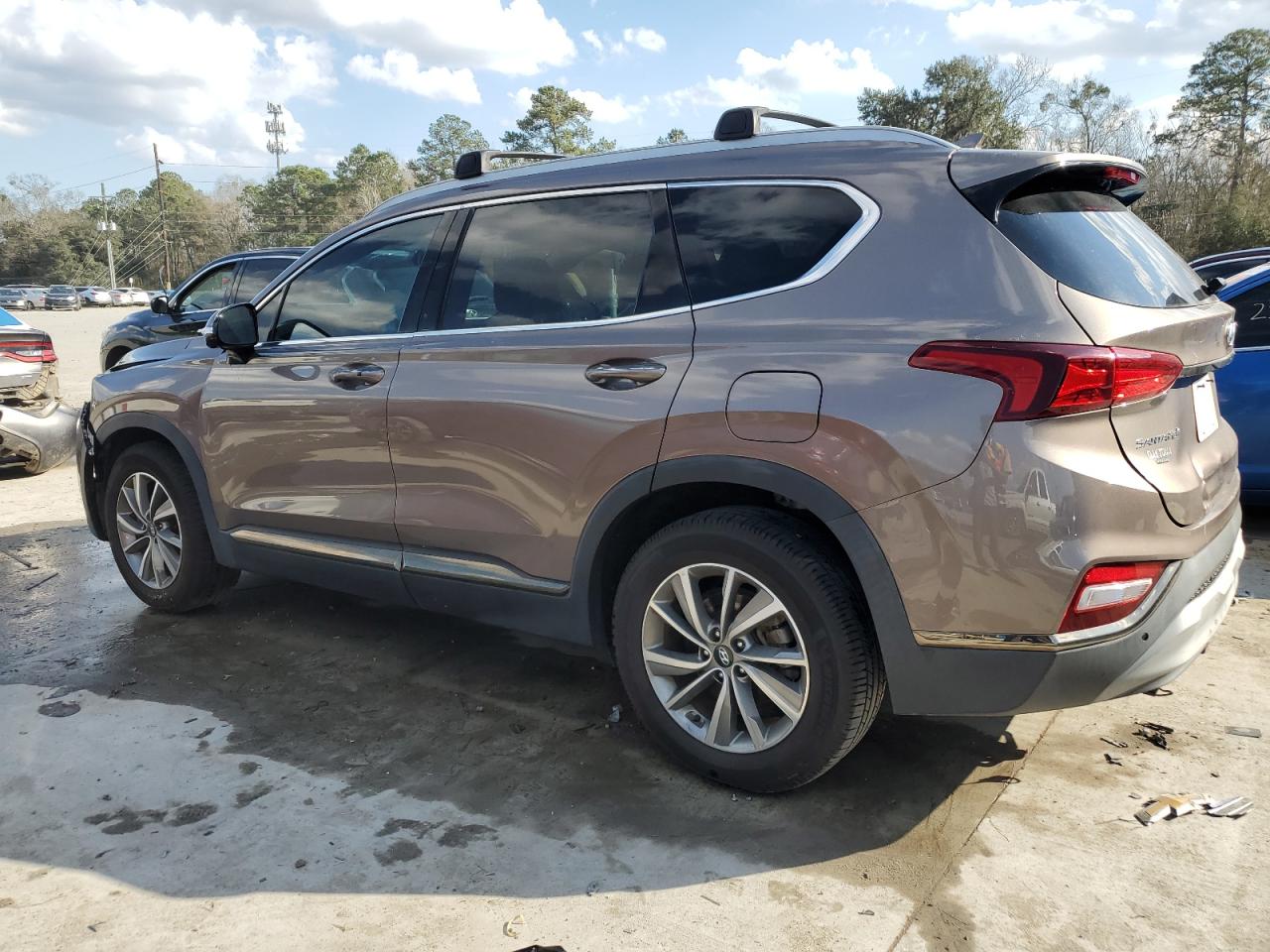 2020 Hyundai Santa Fe VIN 5NMS53ADXLH211949 Copart auction photo, front end damage thumbnail 2